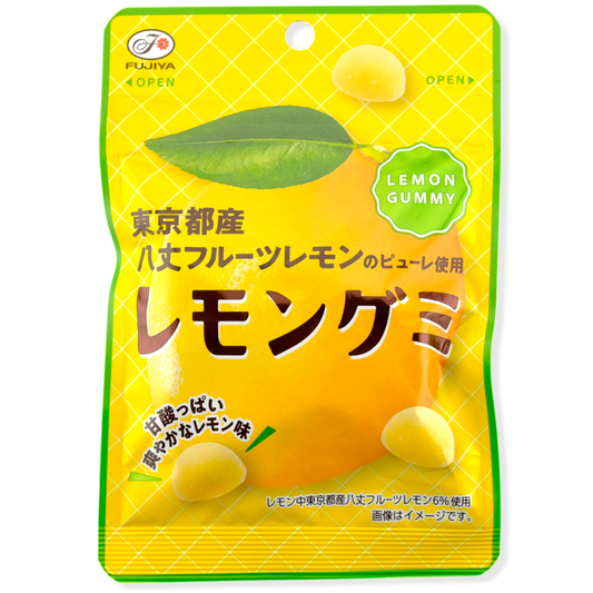 Fujiya Gummy ✦ Hachijo Lemon ✦ Japanese Candy