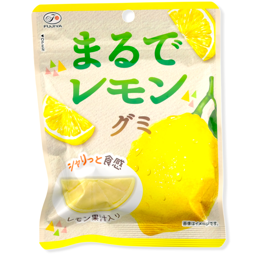Fujiya Marude Gummy ✦ Lemon ✦ Japanese Candy