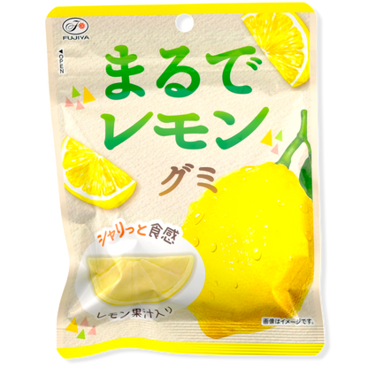 Fujiya Marude Gummy ✦ Lemon ✦ Japanese Candy