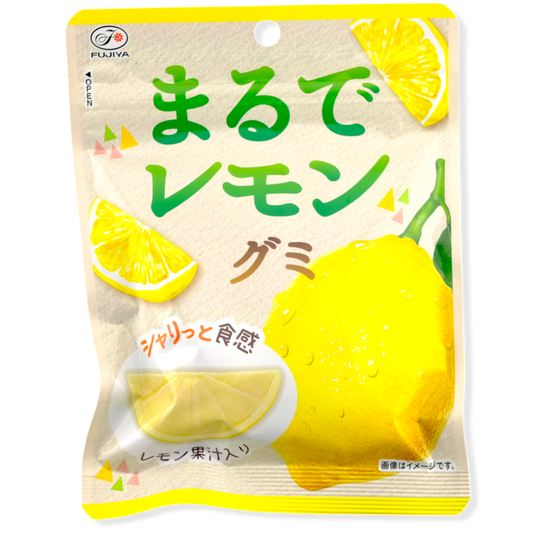 Fujiya Marude Gummy ✦ Lemon ✦ Japanese Candy
