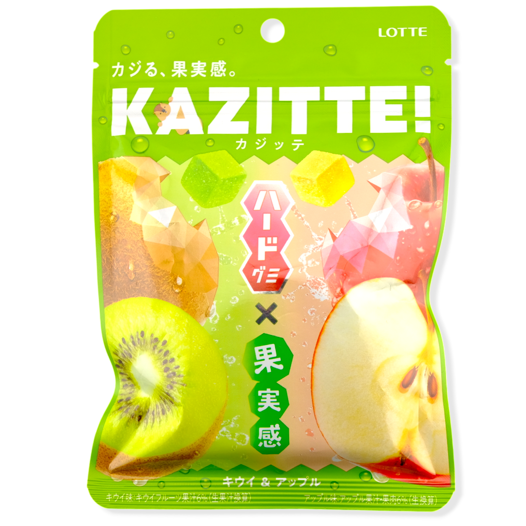 Lotte Kazitte Gummy ✦ Kiwi & Apple ✦ Japanese Candy