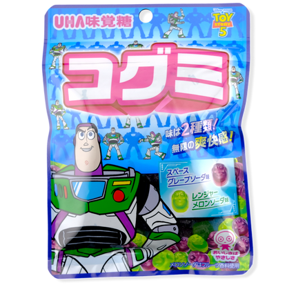 UHA Toy Story 5 Kogumi Gummy ✦ Grape & Melon ✦ Japanese Candy