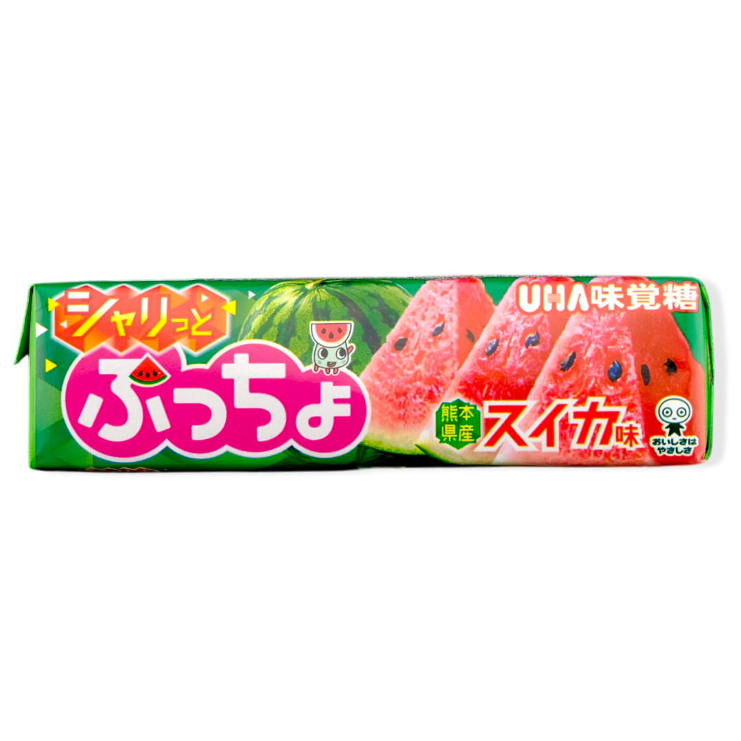 UHA Puccho Candy Chew ✦ Watermelon ✦ Japanese Candy