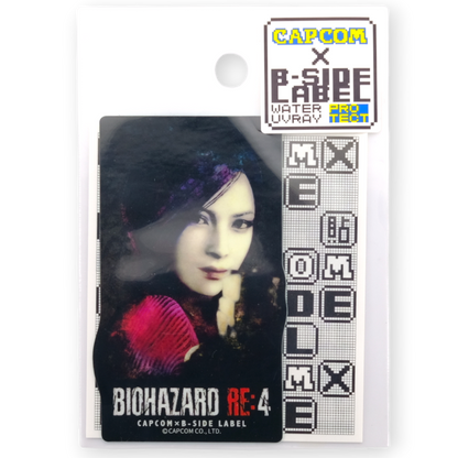 Resident Evil 4 Ada Wong ✦ B-Side Label Sticker