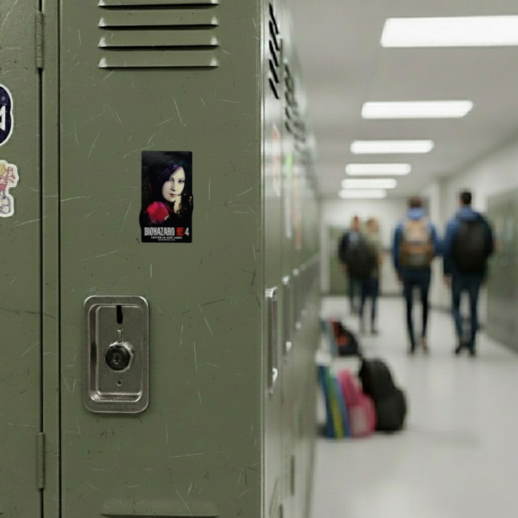 Resident Evil 4 Ada Wong ✦ B-Side Label Sticker