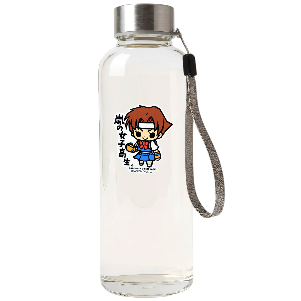 Rival Schools Hinata Wakaba Chibi ✦ B-Side Label Sticker — bottle view