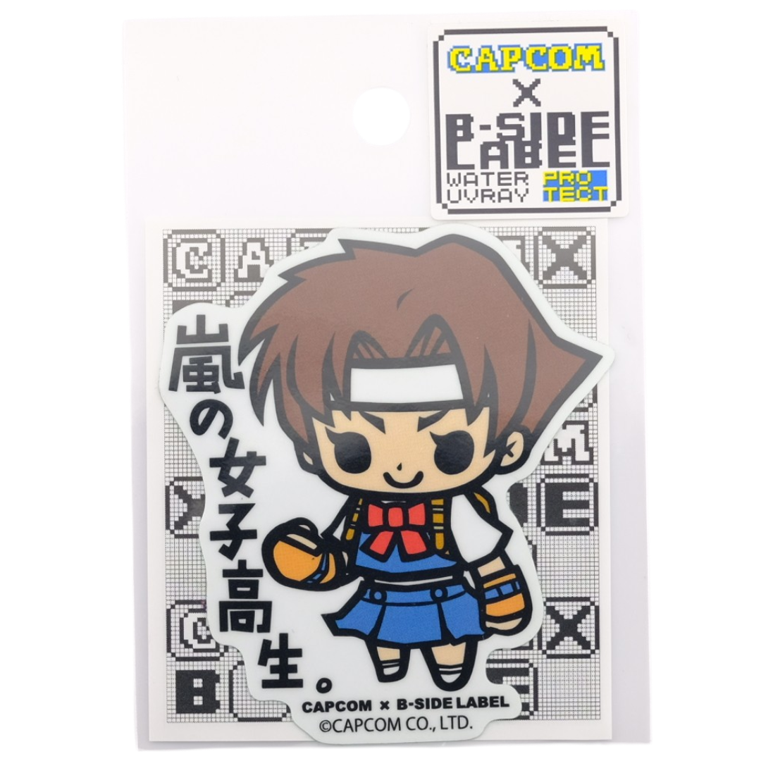 Rival Schools Hinata Wakaba Chibi ✦ B-Side Label Sticker — sleeved view