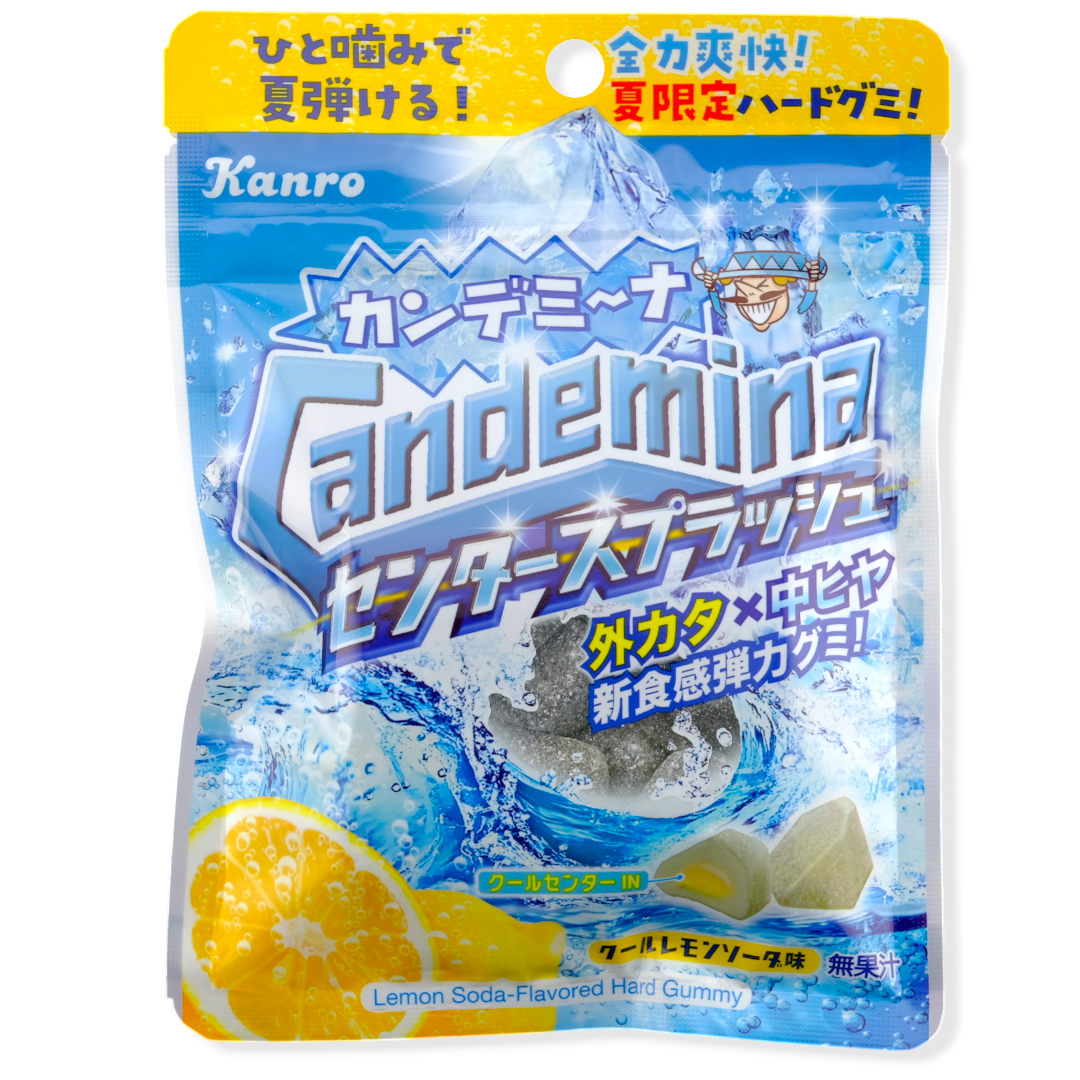 Kanro Candemina Gummy ✦ Lemon Soda ✦ Japanese Candy