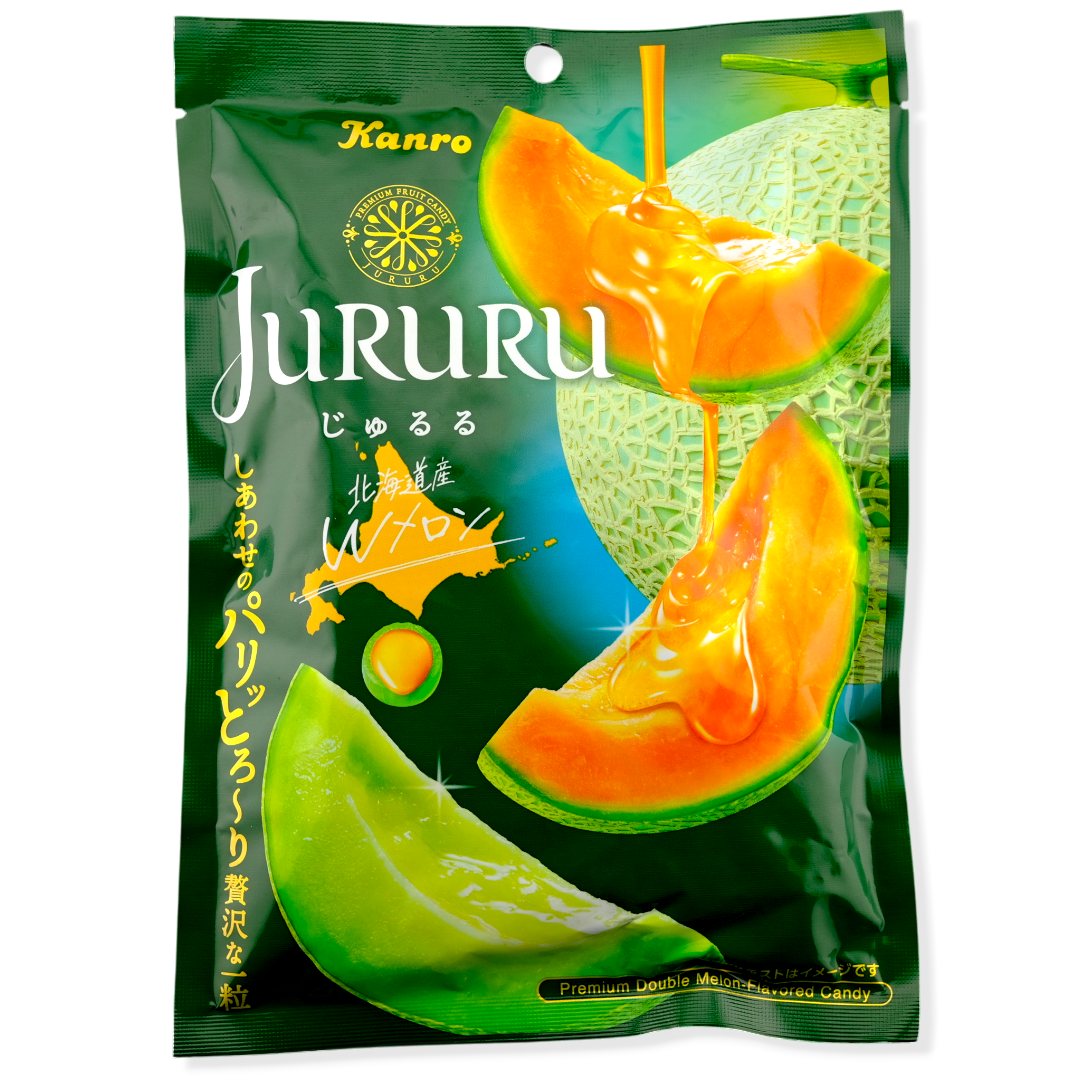 Kanro Jururu Candy ✦ Hokkaido Melon ✦ Japanese Candy