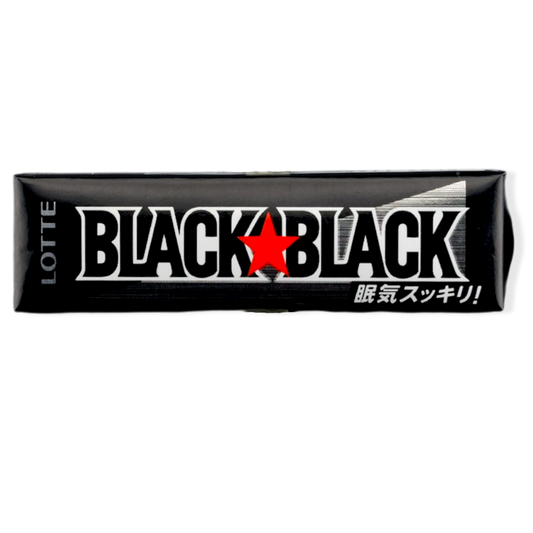 Lotte BLACK x BLACK Gum ✦ Japanese Candy