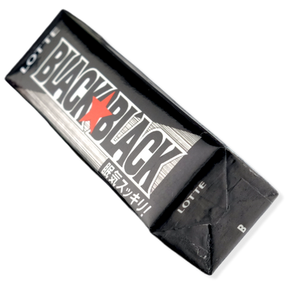 Lotte BLACK x BLACK Gum ✦ Japanese Candy