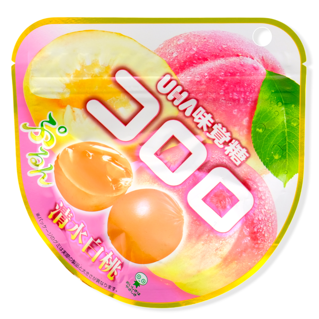 UHA Kororo Gummy ✦ Shimizu White Peach ✦ Japanese Candy