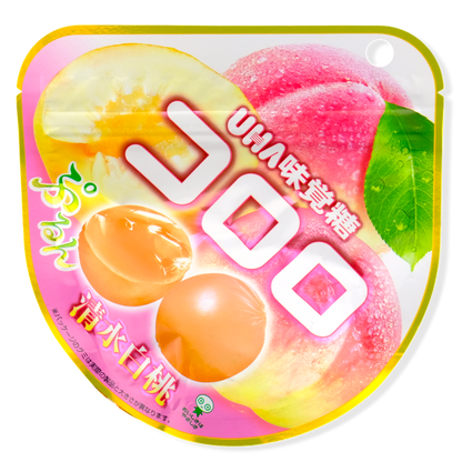 UHA Kororo Gummy ✦ Shimizu White Peach ✦ Japanese Candy