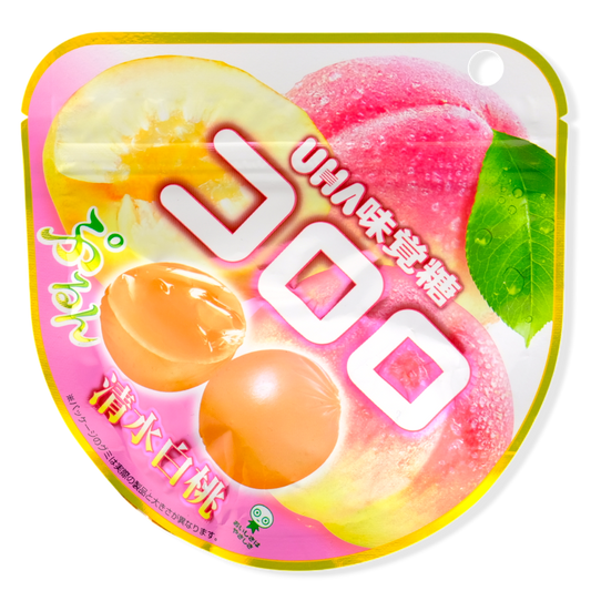UHA Kororo Gummy ✦ Shimizu White Peach ✦ Japanese Candy