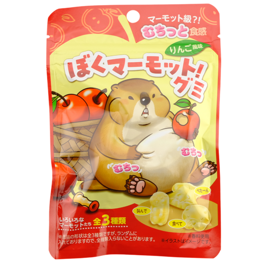 Montoile Marmot Gummy ✦ Apple ✦ Japanese Candy