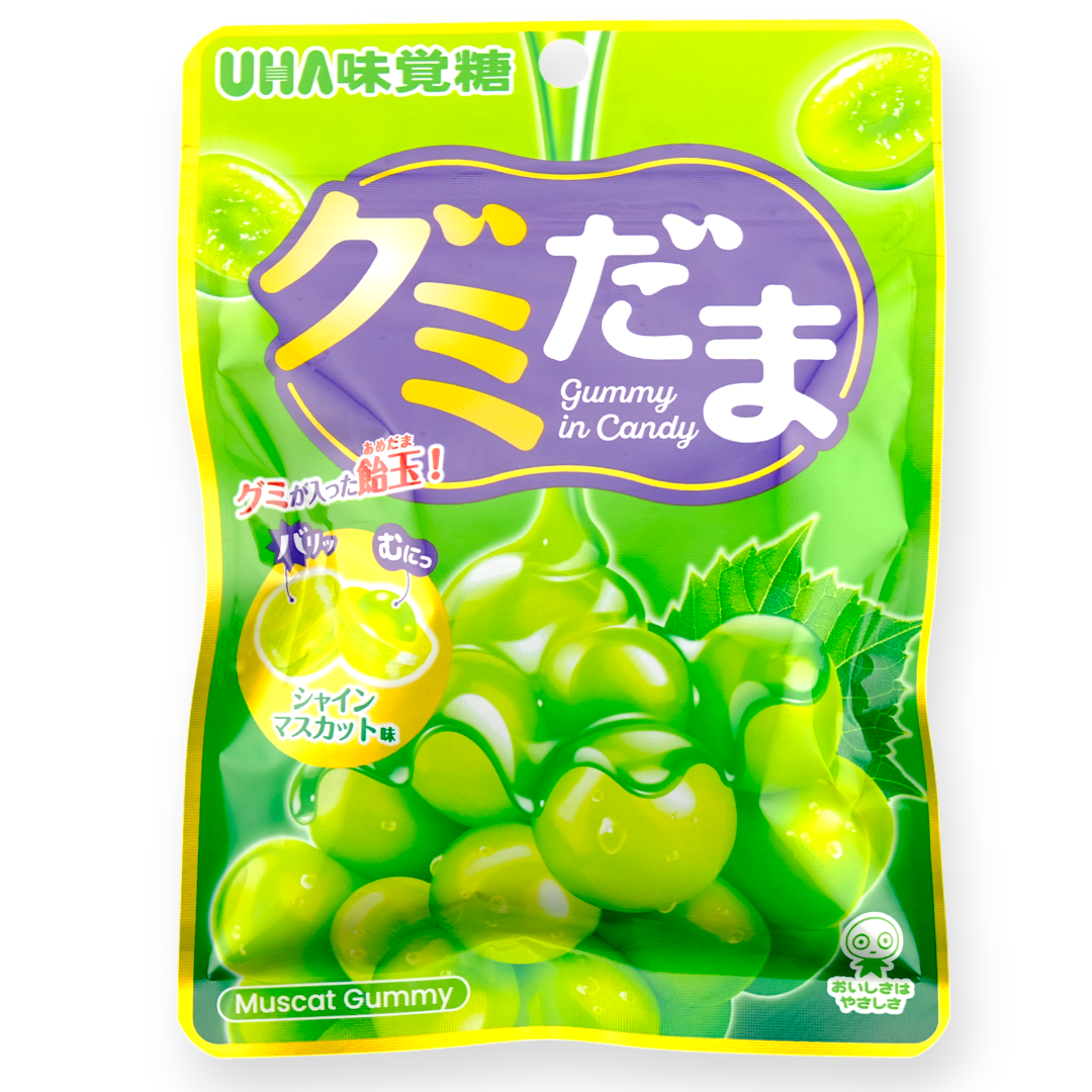 UHA Gummy-Core Candy ✦ Muscat Grape ✦ Japanese Candy