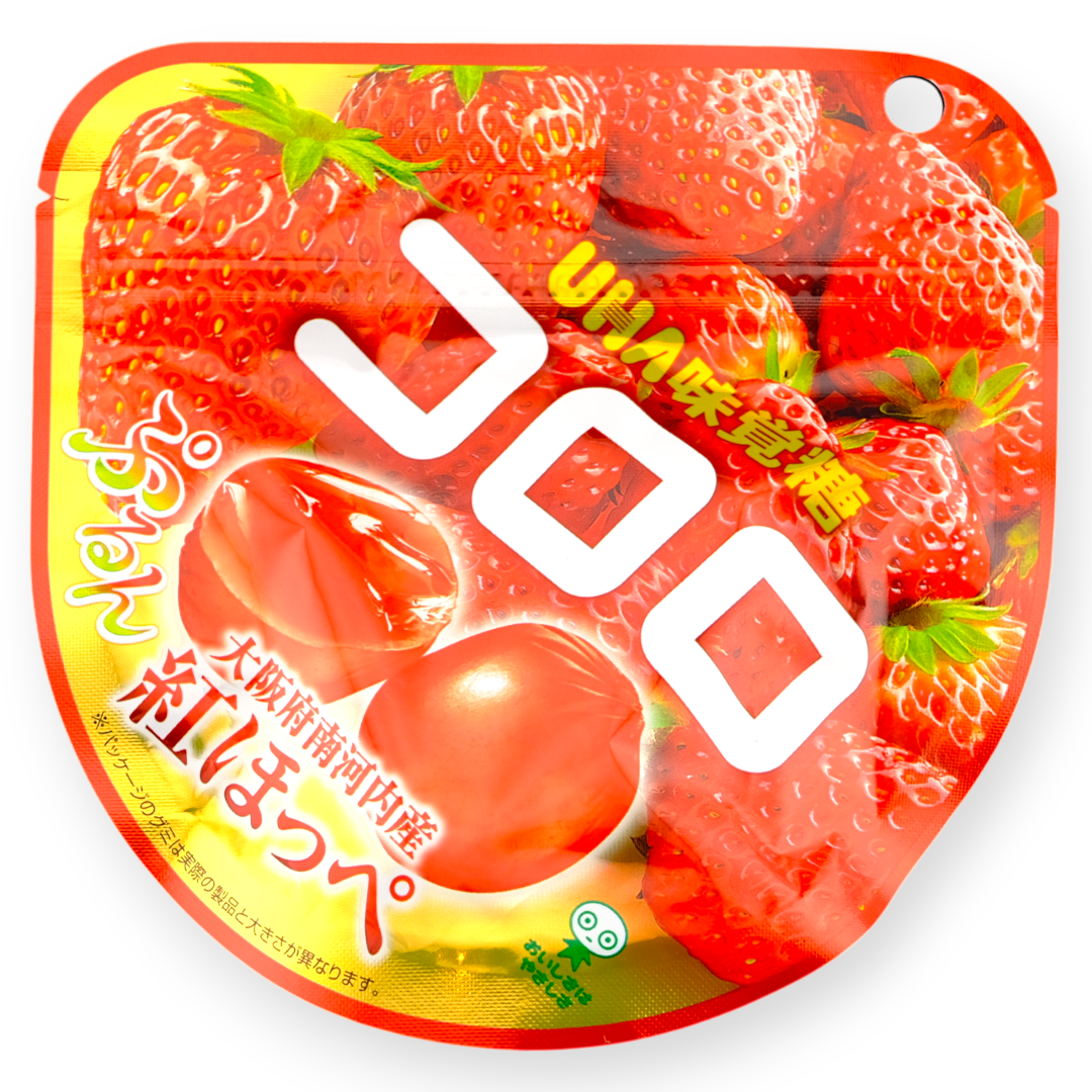 UHA Kororo Gummy ✦ Osaka Benihoppe Strawberry ✦ Japanese Candy