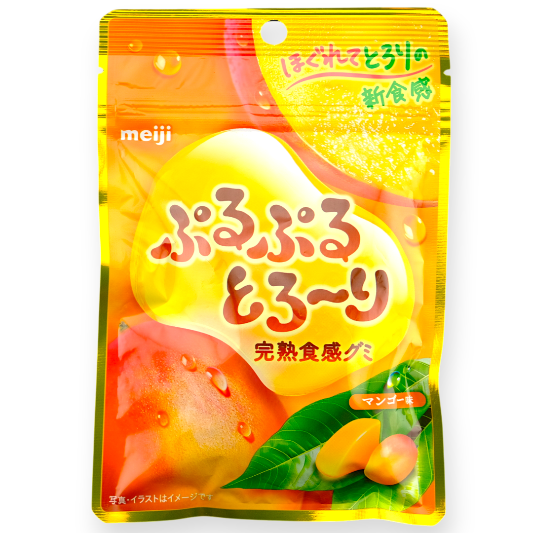 Meiji Puru Puru Gummy ✦ Mango ✦ Japanese Candy