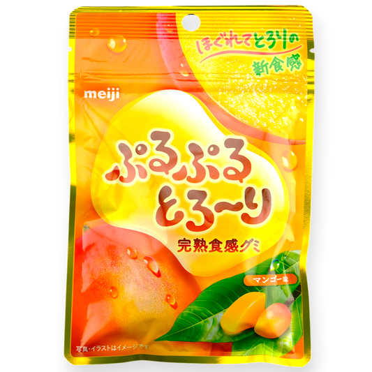 Meiji Puru Puru Gummy ✦ Mango ✦ Japanese Candy