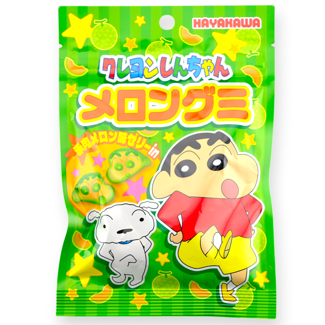 Hayakawa Crayon Shin-chan Gummy ✦ Melon ✦ Japanese Candy