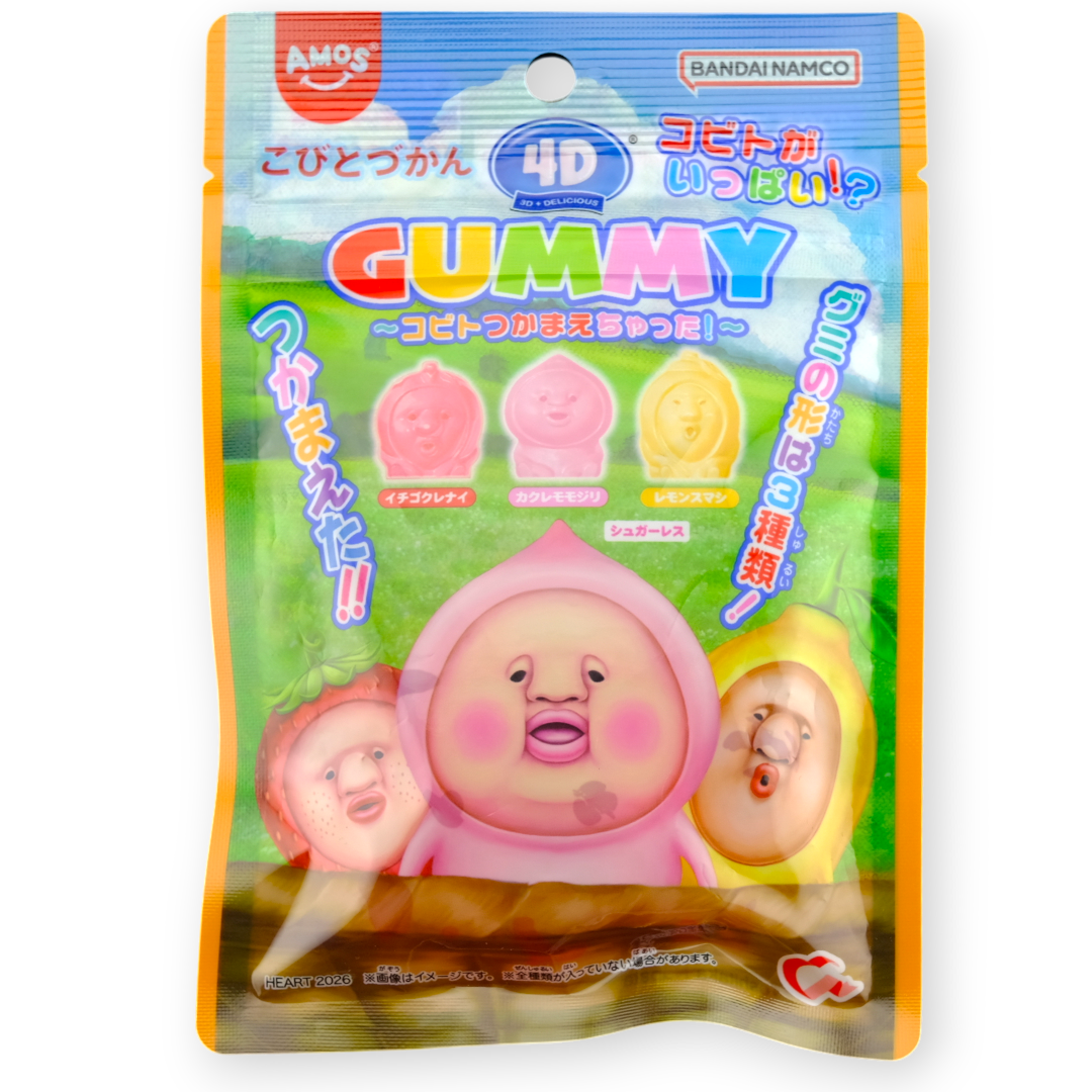 Bandai ✦ Kobito Dukan Gummibonbons ✦ Pfirsich