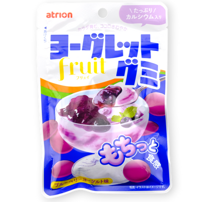Atrion Yoguretto Gummy ✦ Blueberry Yogurt ✦ Japanese Candy