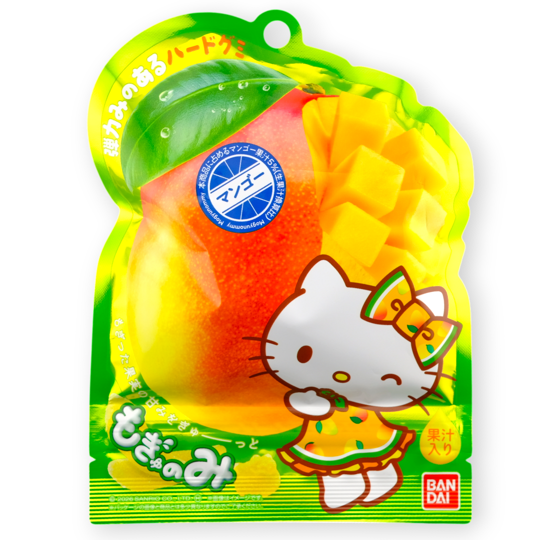 Bandai Sanrio Mogyumi Gummy ✦ Mango ✦ Japanese Candy