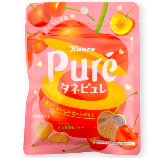 Kanro Puré Gummy ✦ Cherry ✦ Japanese Candy