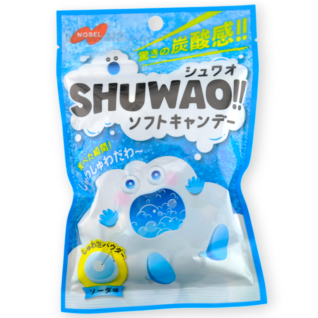 Nobel SHUWAO!! Fizzy Candy ✦ Soda ✦ Japanese Candy