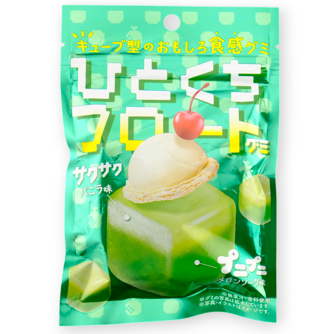 Crete Hitokuchi Float Gummy ✦ Melon Soda ✦ Japanese Candy