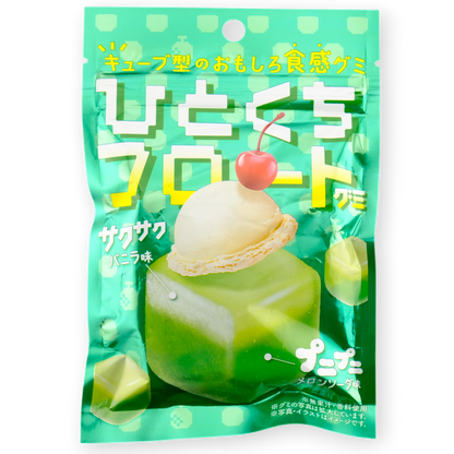 Crete Hitokuchi Float Gummy ✦ Melon Soda ✦ Japanese Candy