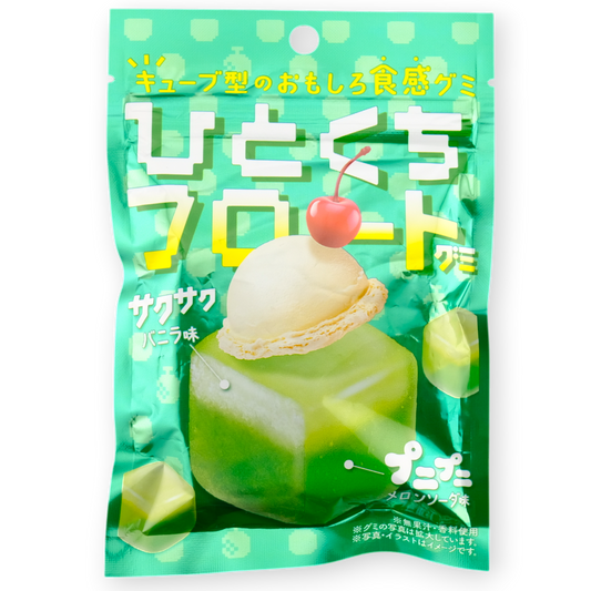 Crete Hitokuchi Float Gummy ✦ Melon Soda ✦ Japanese Candy