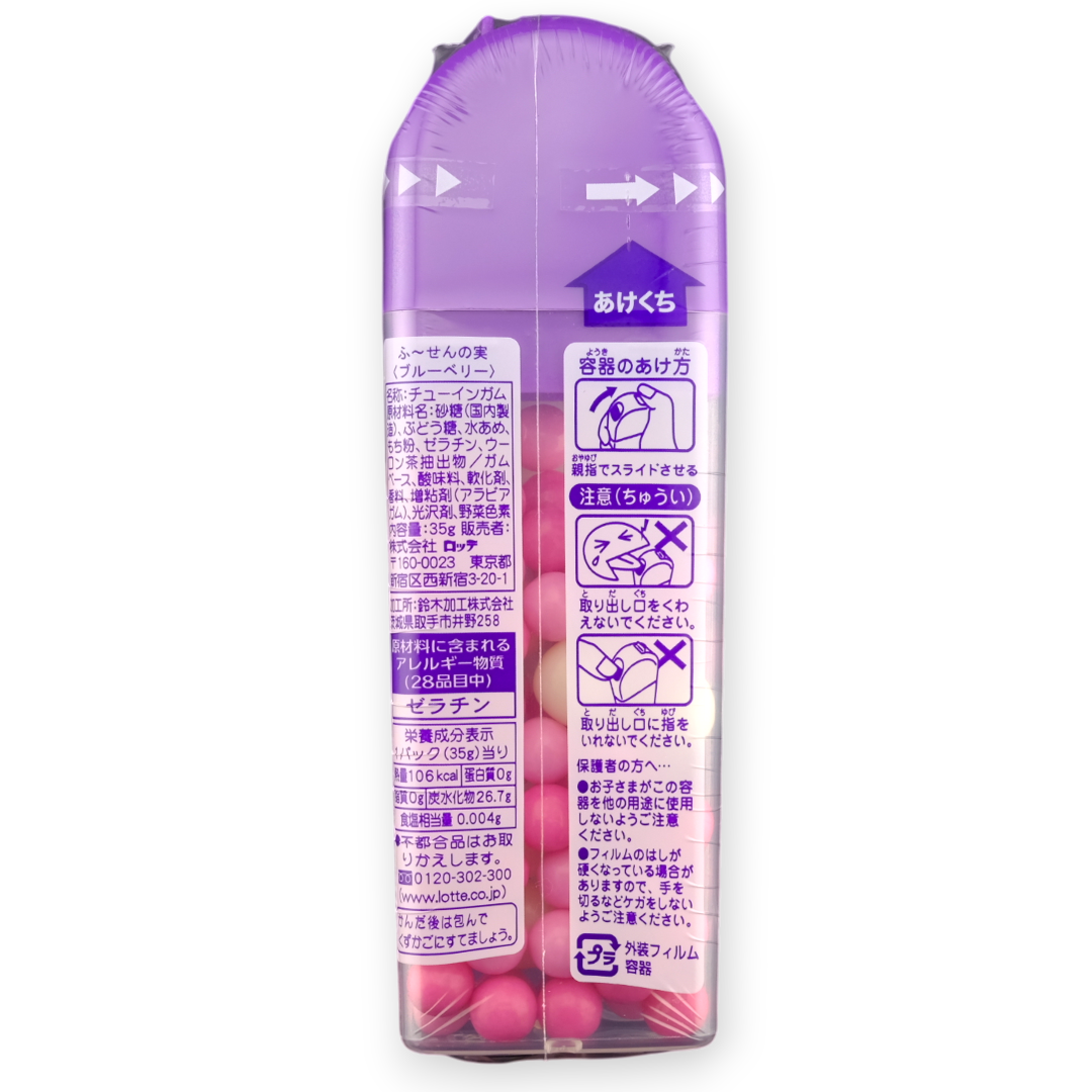 Lotte Fuuzen Gum ✦ Blueberry Yogurt ✦ Japanese Candy
