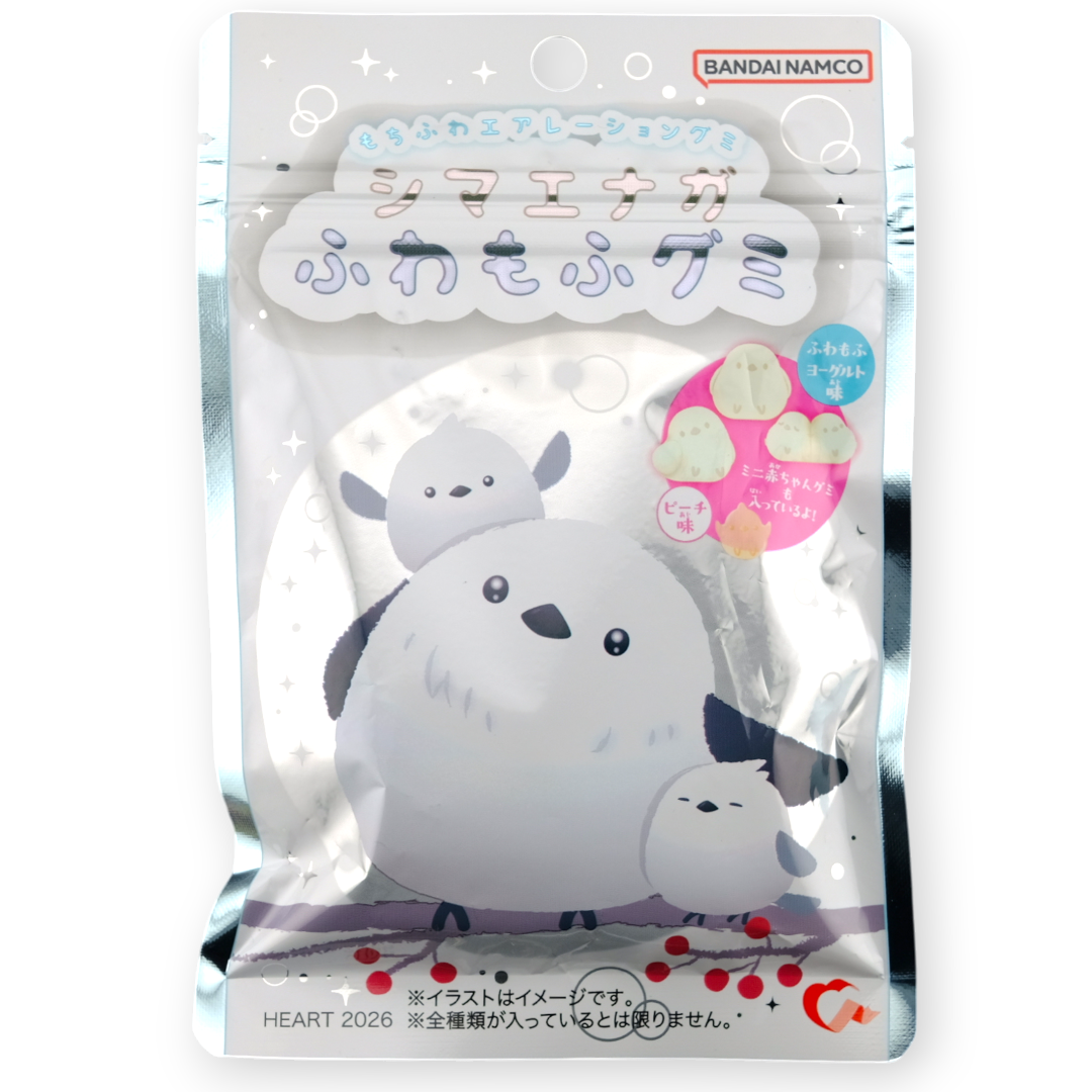 Bandai Shimaenaga Fluffy Bird Gummy ✦ Yogurt & Peach ✦ Japanese Candy