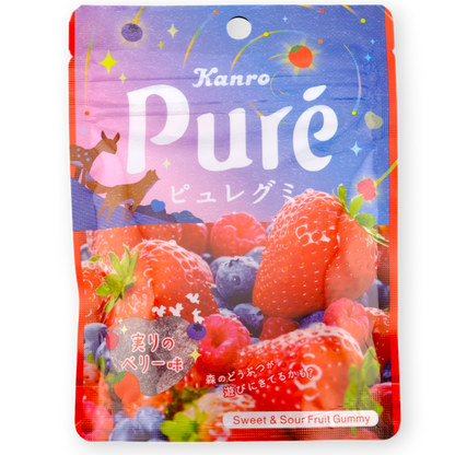Kanro Puré Gummy ✦ Mixed Berry ✦ Japanese Candy