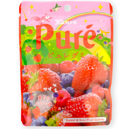 Kanro Puré Gummy ✦ Mixed Berry ✦ Japanese Candy