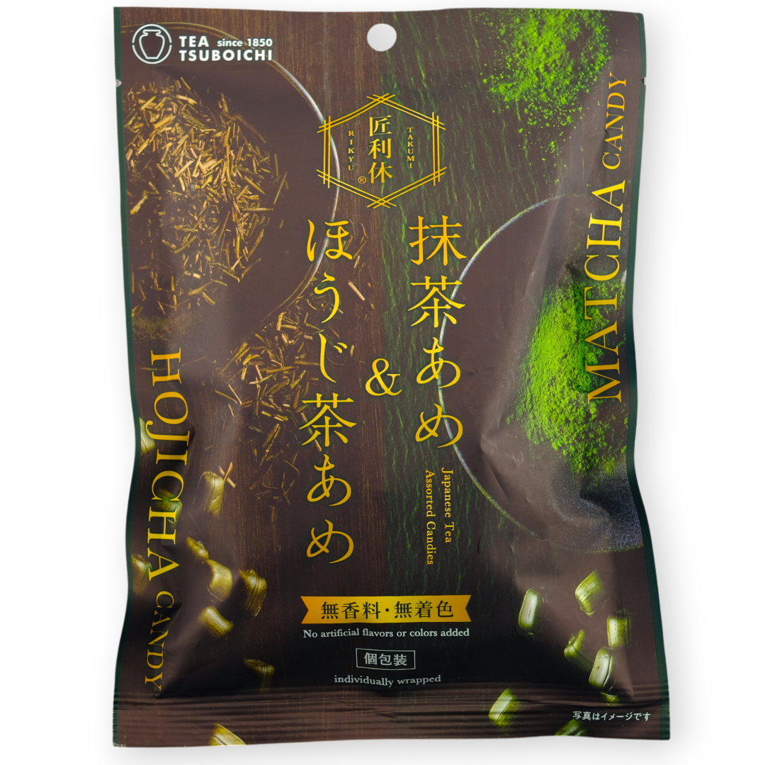 Tsuboichi Hard Candy ✦ Hojicha & Matcha ✦ Japanese Candy