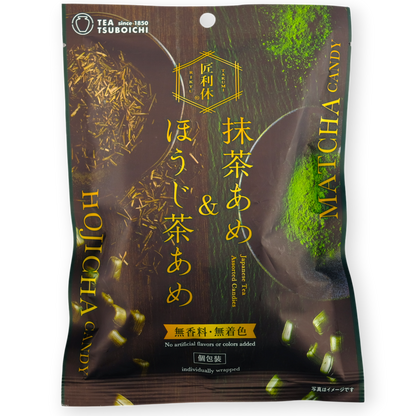 Tsuboichi Hard Candy ✦ Hojicha & Matcha ✦ Japanese Candy