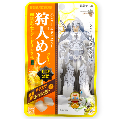 UHA Ninja Meshi x Monster Hunter World Gummy ✦ Honey Royal Jelly ✦ Japanese Candy