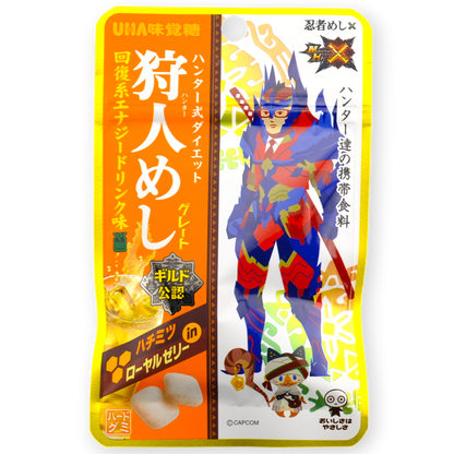 UHA Ninja Meshi x Monster Hunter World Gummy ✦ Honey Royal Jelly ✦ Japanese Candy