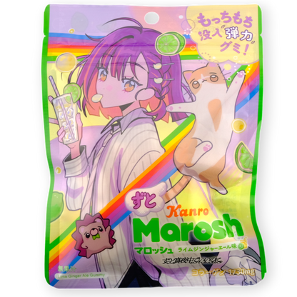Kanro MAROSH x ZUTOMAYO Gummy ✦ Lime Ginger Ale ✦ Japanese Candy