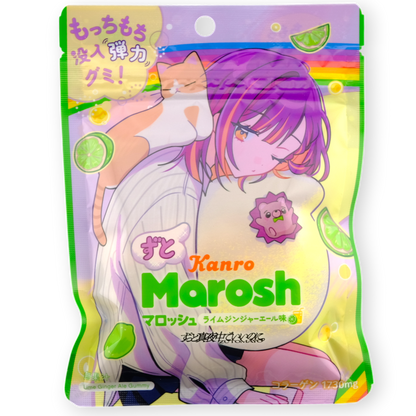 Kanro MAROSH x ZUTOMAYO Gummy ✦ Lime Ginger Ale ✦ Japanese Candy