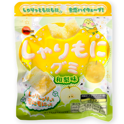 Bourbon Sharimoni Gummy ✦ Asian Pear ✦ Japanese Candy