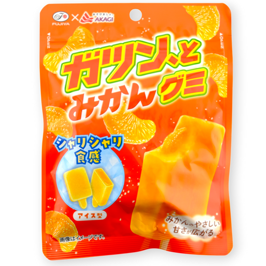 Fujiya Shari Shari Gummy ✦ Mandarin Orange ✦ Japanese Candy