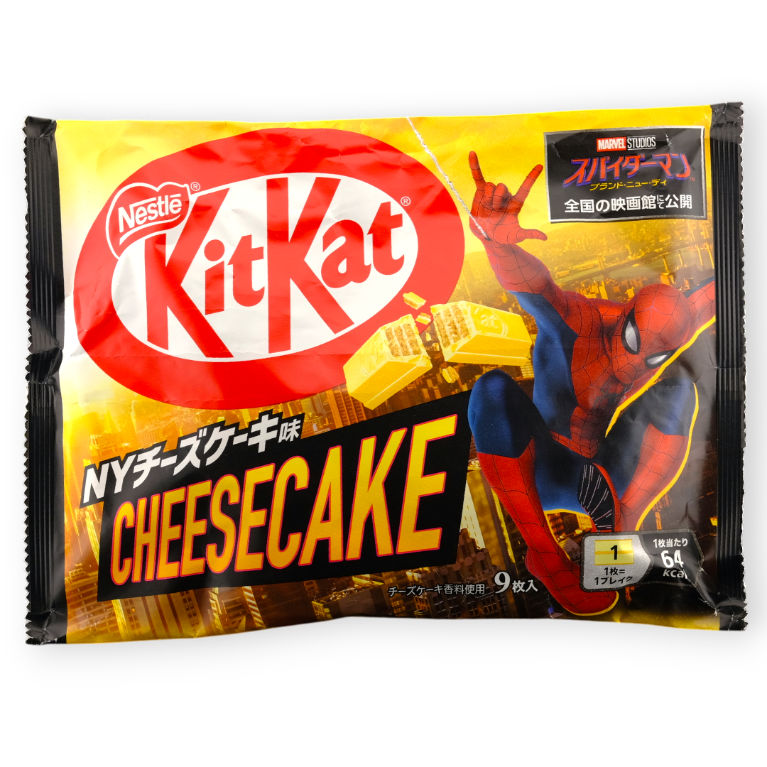 Nestlé KitKat x Spider-Man Wafers ✦ New York Cheesecake ✦ Japanese Candy