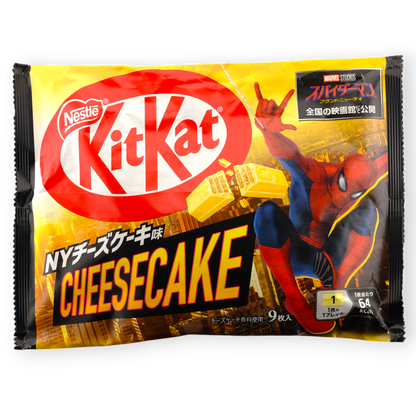 Nestlé KitKat x Spider-Man Wafers ✦ New York Cheesecake ✦ Japanese Candy