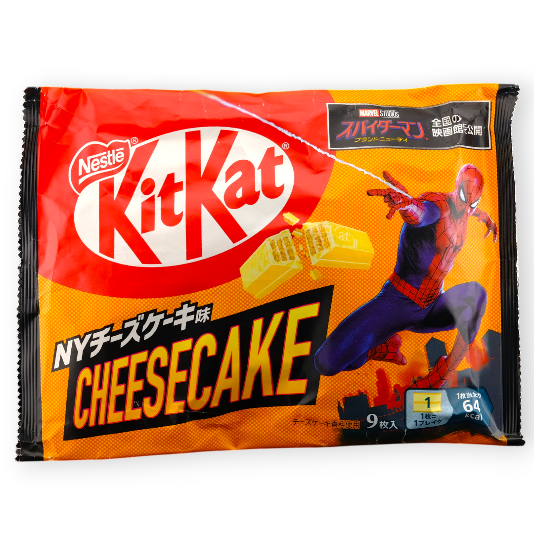 Nestlé KitKat x Spider-Man Wafers ✦ New York Cheesecake ✦ Japanese Candy