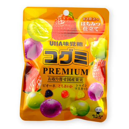 UHA Kogumi Premium Mixed Fruit Gummy — front