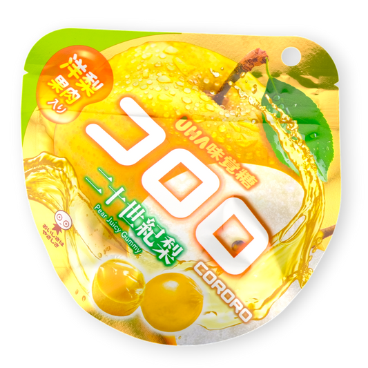 UHA Cororo Nijisseiki Pear Gummy — front