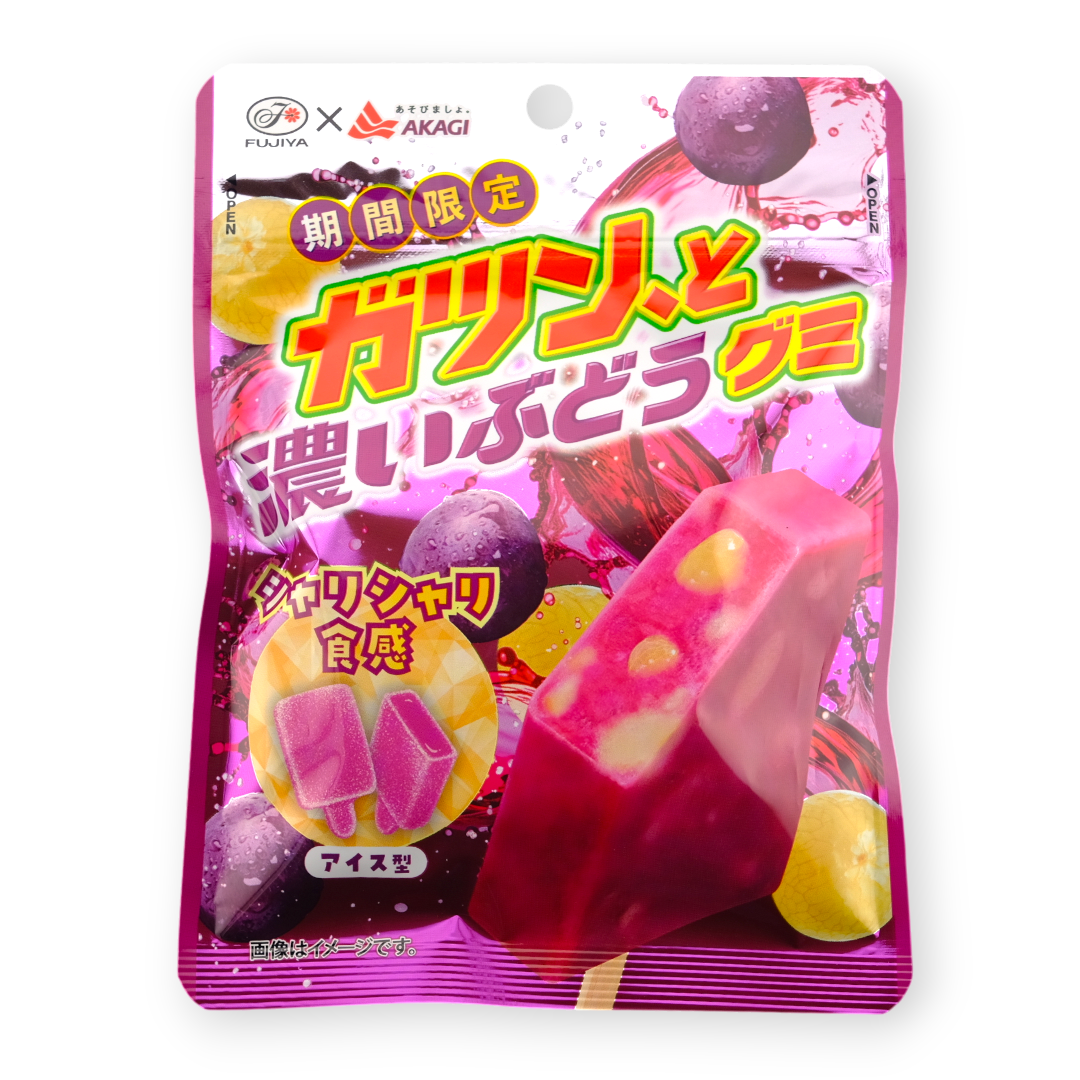Fujiya Akagi Gatsun to Koi Budo Gummy — front